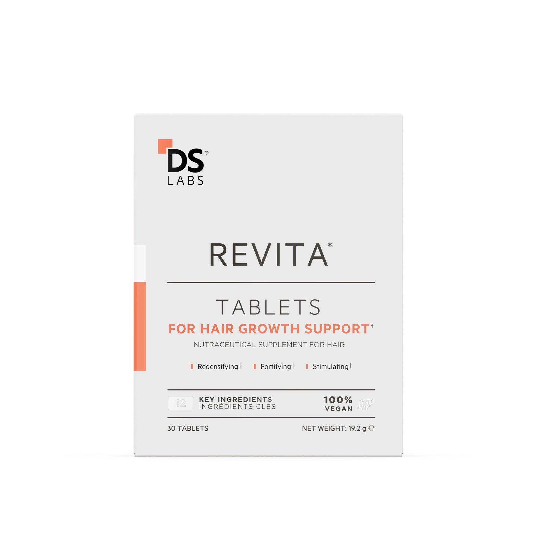 DS Revita Tablets – Suplemento Alimenticio para Crecimiento Capilar (30 tabletas)
